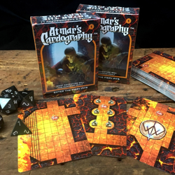Enter the Fiery Pits Cardography Deck